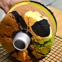 【迷彩戚风蛋糕】——COUSS CO-537A烤箱出品的做法图解13