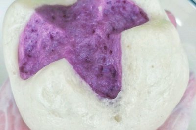 紫薯开花馒头 9+宝宝辅食