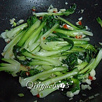 蒜香蚝油菊花菜的做法图解7