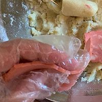 #感恩妈妈 爱与味蕾同行#创意菜培根土豆泥卷的做法图解2
