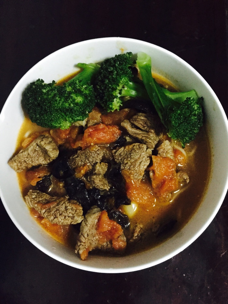 西红柿牛肉面