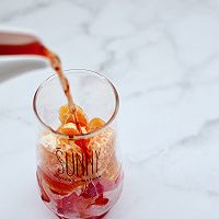 #轻饮蔓生活#蔓越莓橘子蜂蜜冰饮的做法图解8