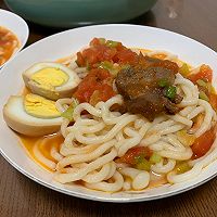 西红柿牛肉面的做法图解6