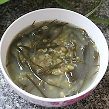 绿豆海带糖水