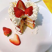 浪漫七夕——情人节❤爱心️蛋糕