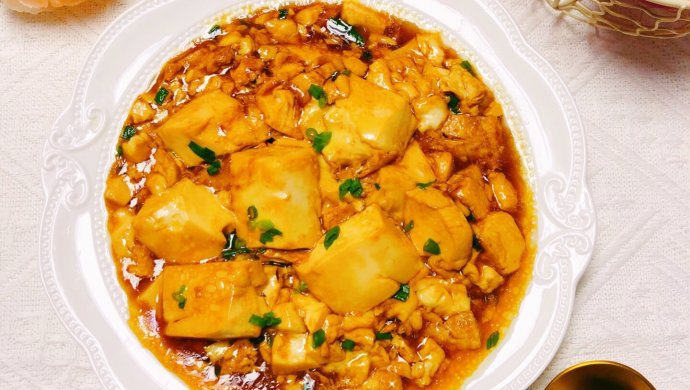 红烧嫩滑豆腐