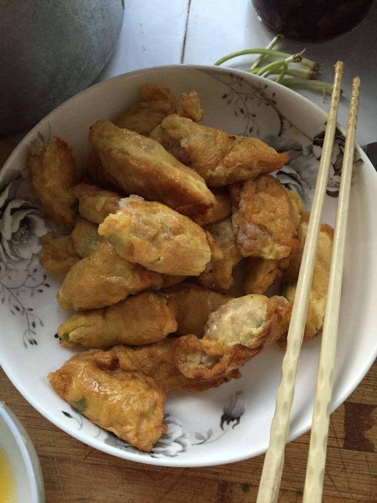 鸡蛋肉肉卷的做法图解3