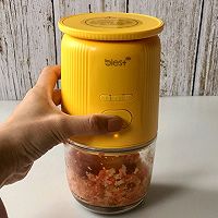美味可口的鲜虾蔬菜丸子的做法图解6