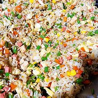 #2021创意料理组——创意“食”光#鸡肉时蔬芝士饭团㊙️的做法图解12