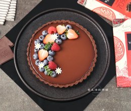 浓情莓果巧克力挞的做法