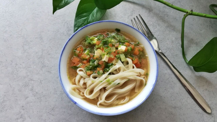 蔬菜汤面条｜宝宝辅食