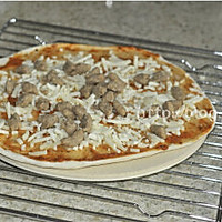 薄皮番茄罗勒意大利披萨的做法图解11