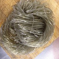 炒粉丝的做法图解2
