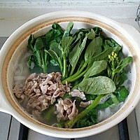 菜心瘦肉汤粉（用干河粉制作的）的做法图解8