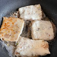 用不太喜欢的肥肉做个酥脆鲜香的油渣饼吧！的做法图解8