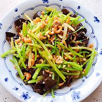 #秋天怎么吃#金钩海米木耳拌香芹的做法图解25