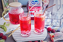 #确幸即“莓”好 让生活“蔓”下来#椰果杨梅蔓越莓百香果汁的做法