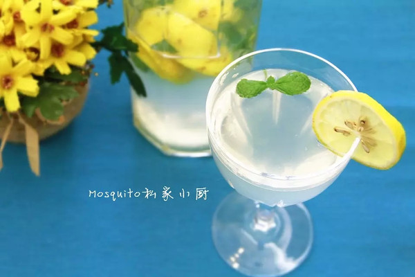 柠檬薄荷冰饮【Mosquito私家小厨】