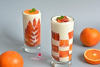 血橙酸奶杯#浪漫樱花季#的做法