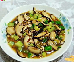 清炒香菇的做法