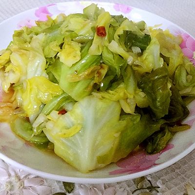 糖醋手撕包菜