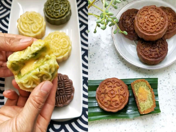 翡翠流心月饼&金翡翠月饼