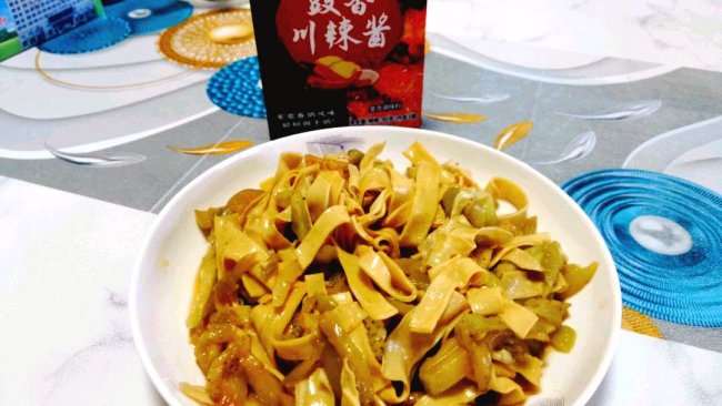 #豪吉小香风 做菜超吃香#茄子炒豆片的做法
