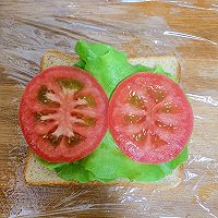 5分钟速成早饭~(主食蛋白质蔬菜啥都有嘿嘿)的做法图解4