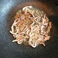 肉丝红薯梗的做法图解2