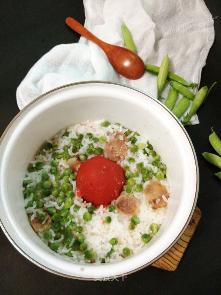 网红番茄饭电饭锅版的做法