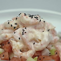 加拿大北极甜虾水果沙拉的做法图解7
