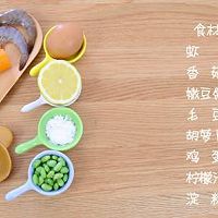 什锦虾仁豆腐羹  宝宝辅食食谱的做法图解1