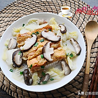 香菇白菜烩豆油皮卷的做法图解12