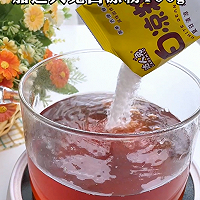 酸梅汤冰粉，酸酸甜甜，冰爽嫩滑的做法图解3