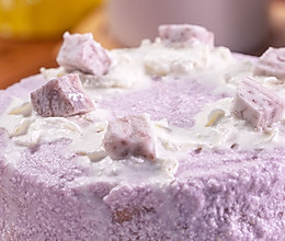复刻一下我最爱的爆浆芋泥蛋糕，用料十足！超爱芋泥~的做法