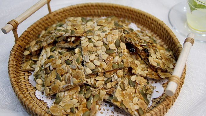 麦芽糖坚果脆