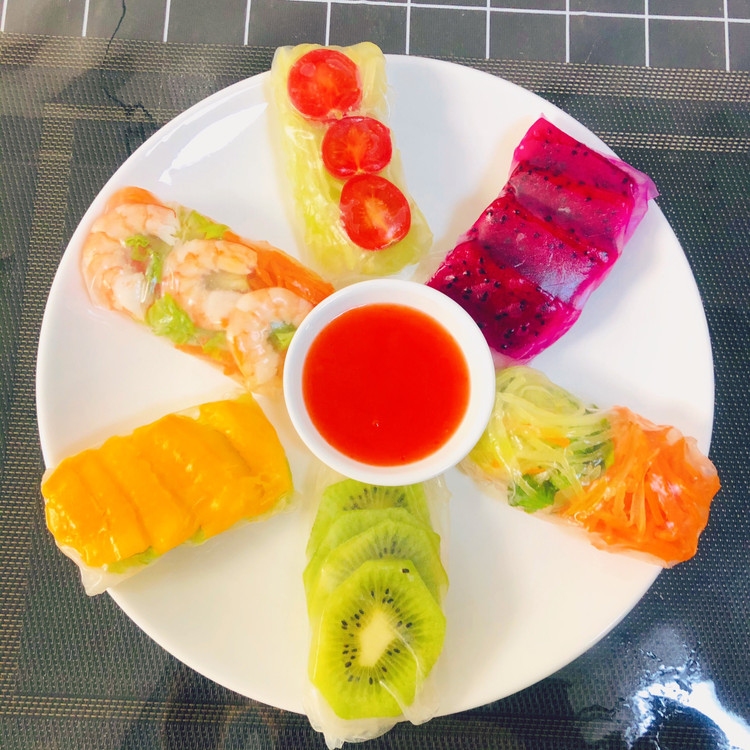 高颜值-越南春卷的做法