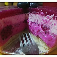 与娃共享美味之火龙果慕斯蛋糕的做法图解16