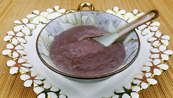 【蔓德拉的厨房】椰香紫米糊