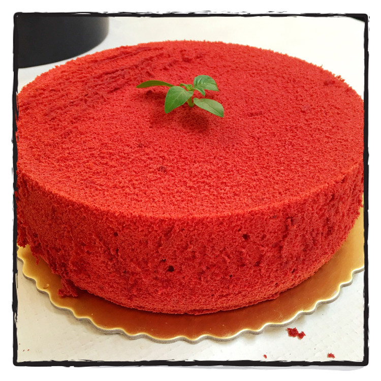 红丝绒蛋糕（8寸）的做法