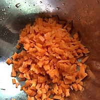 胡萝卜肉糜粥 婴儿辅食的做法图解1