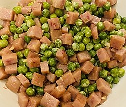 下饭菜❤️午餐肉炒豌豆的做法