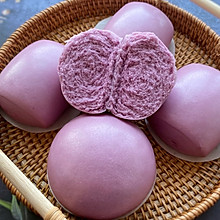 #豆果10周年生日快乐#紫薯牛奶馒头