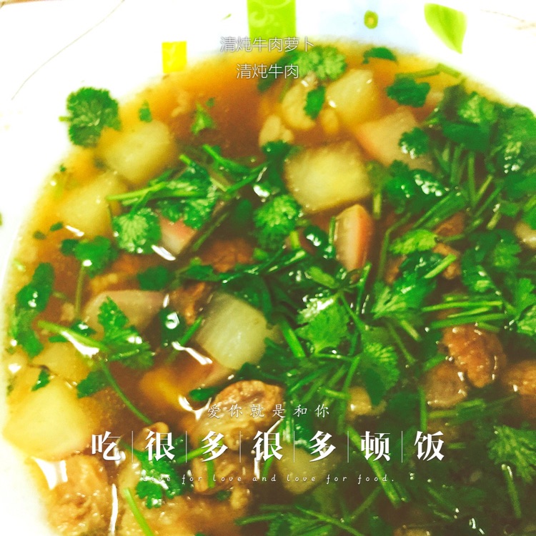 清炖牛肉萝卜