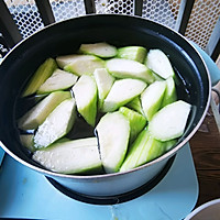鲜干贝水瓜汤#夏日开胃餐#的做法图解5