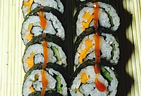 减肥又健康的泡菜寿司的做法