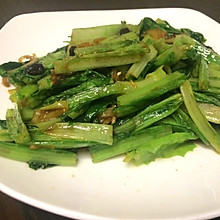 豆豉油麦菜