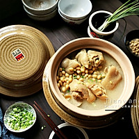 #人人能开小吃店#秒杀酒店的黄豆猪蹄汤的做法图解5