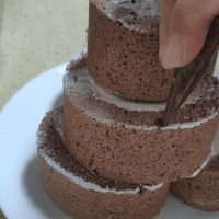 不用抹面！可爱又简单的叠叠乐蛋糕的做法图解20