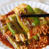 青椒金针菇的做法图解15